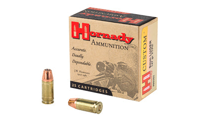 Hornady Custom Self Defense 9MM, 147 Grain, XTP, 25 Round Box